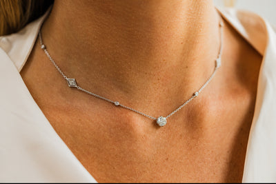 HJ solitaire necklace