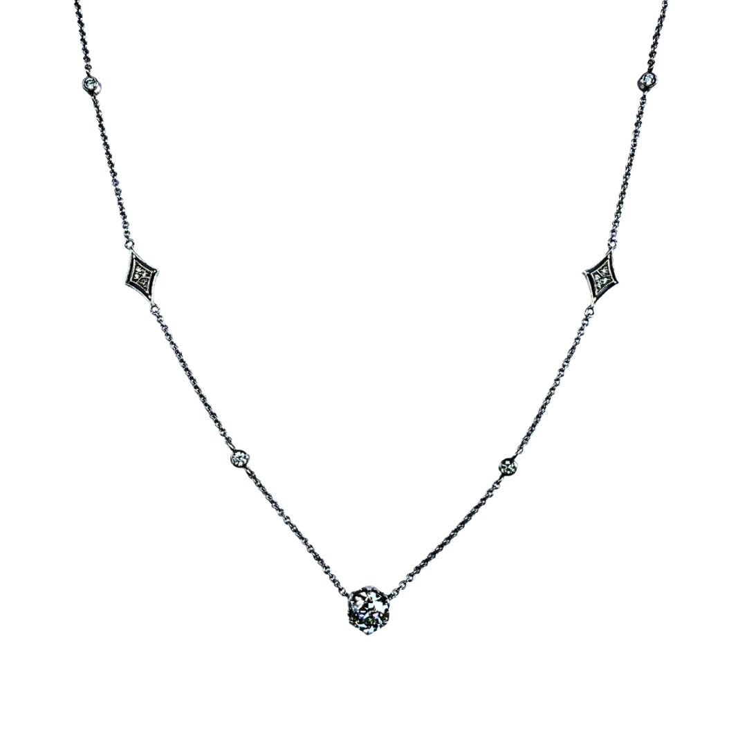 HJ solitaire necklace