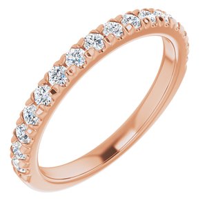 14kt 1/4 CTW Diamond Matching Band
