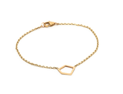 14kt Gold Petite Terrapin Bracelet