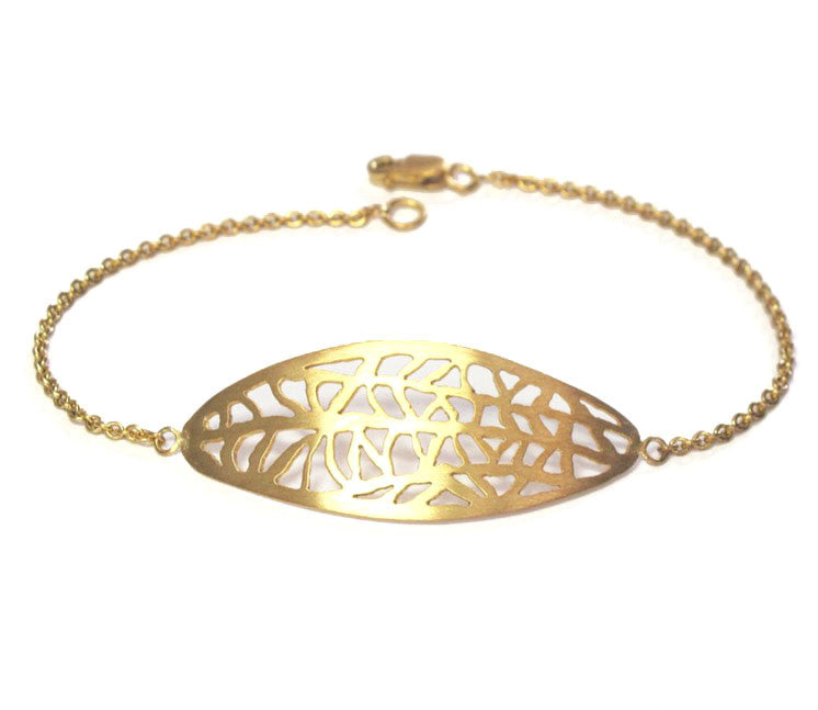 Oval Vanda Vermeil Bracelet