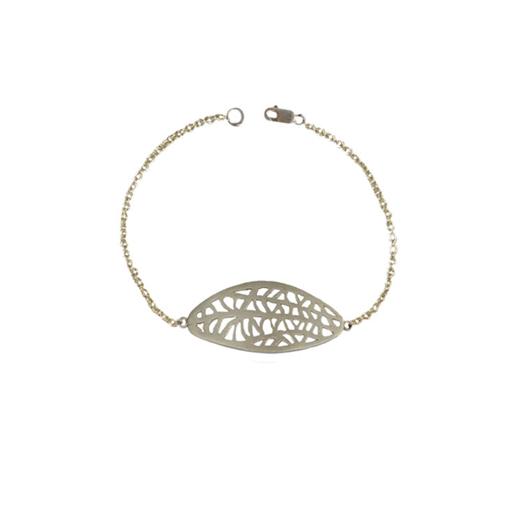 Oval Vanda Vermeil Bracelet