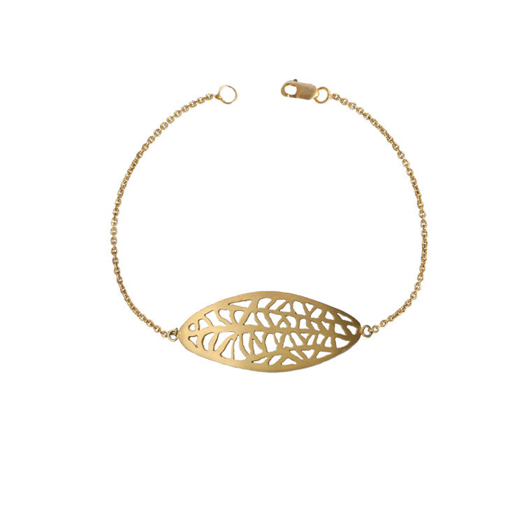 Oval Vanda Vermeil Bracelet