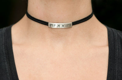 Warrior Choker in Sterling Silver