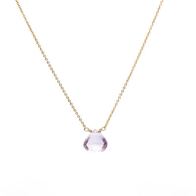 Rose Amethyst Necklace