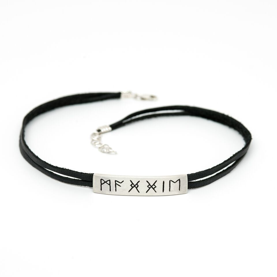 Warrior Choker in Sterling Silver