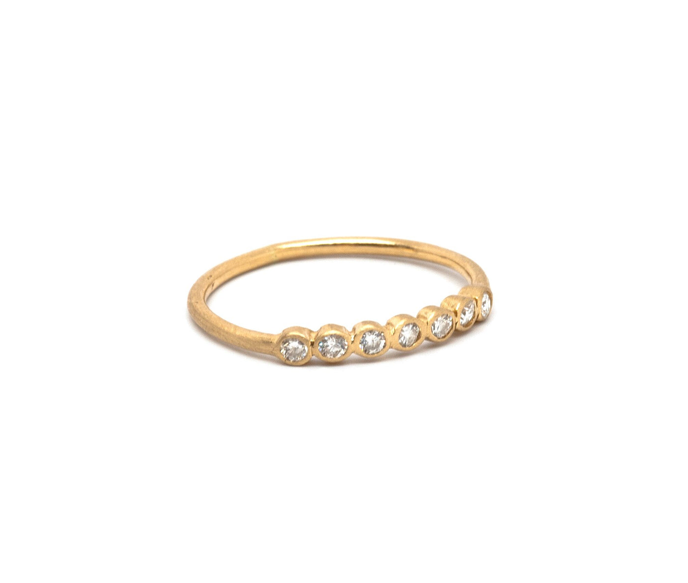 7 Diamond Bezel Band